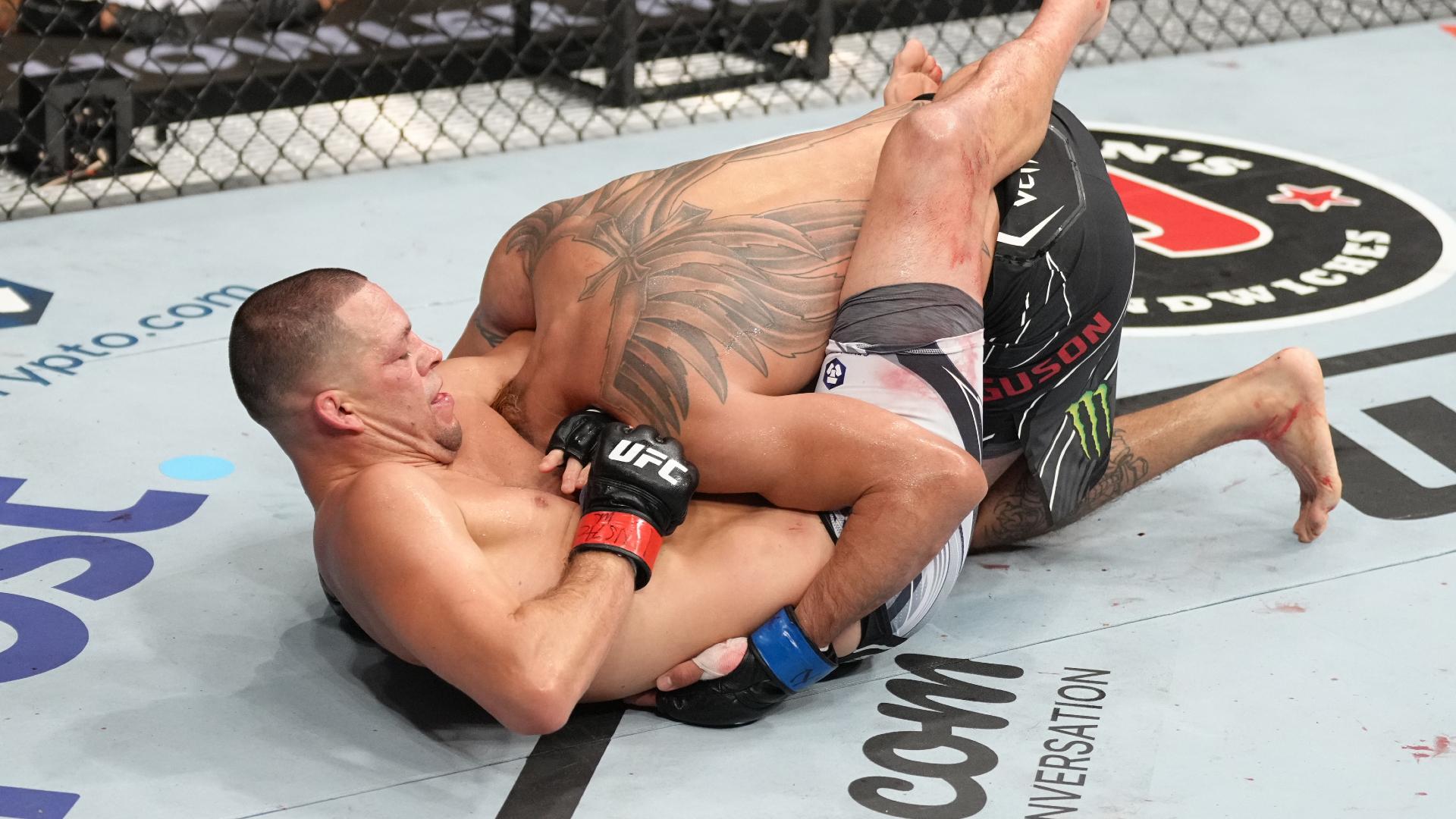 1920x1080 UFC 279: Nate Diaz Leaves The Octagon Behind Like A Gangster