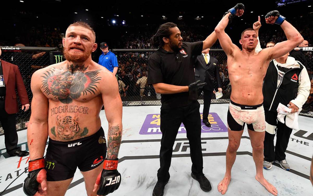 1200x753 Nick Diaz defeats Conor McGregor photo
