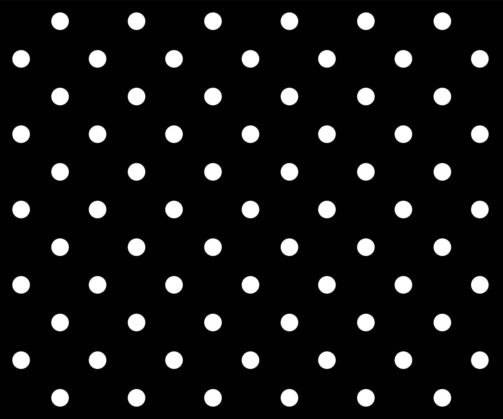 1920x1600 black and white polka dot pattern background vector