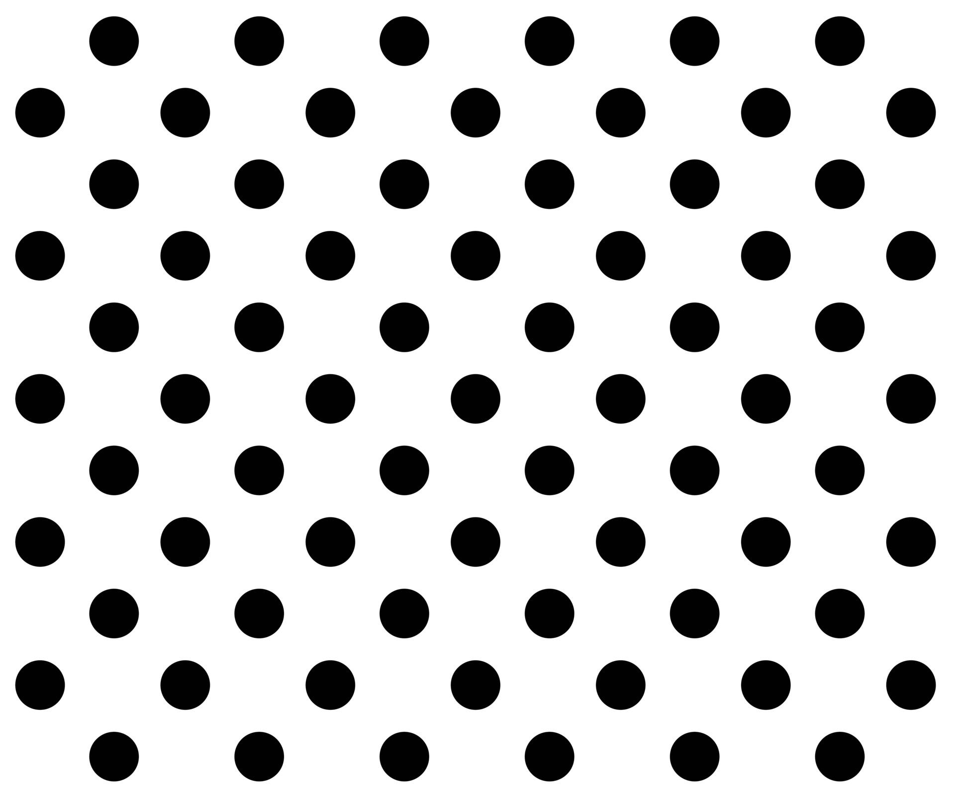 1920x1600 black and white polka dot pattern background vector