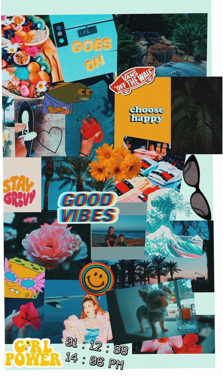 736x1239 Collage For Summer Wallpaper