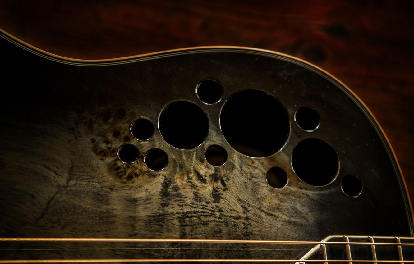 1332x850 Wallpaper music, country, acoustic guitar, Rock 'n' roll, Ovation, Kide & JC, Kide FotoArt, Elite Plus image for desktop, section музыка