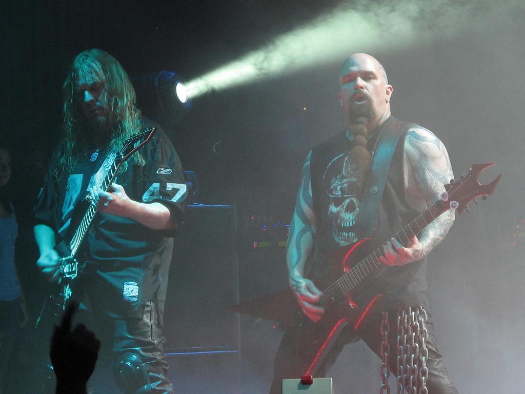 1024x768 Slayer Hanneman & Kerry King. Slayer's American Carn