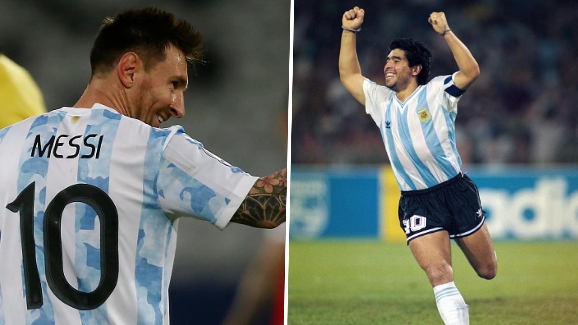 1920x1080 Messi won't be better than Maradona, even if he wins four World Cups in a row, says Kempes. Goal.com US