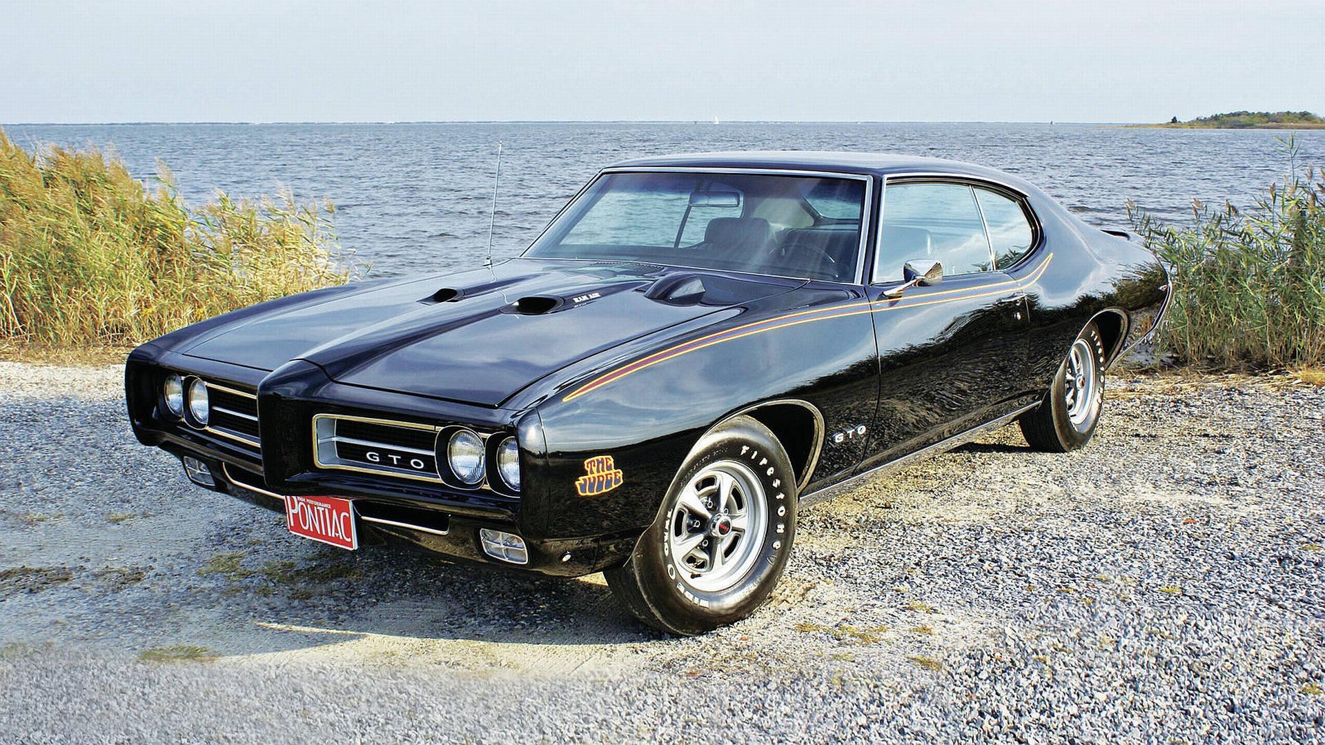 1920x1080 Download Black Pontiac Luxury Car Wallpaper