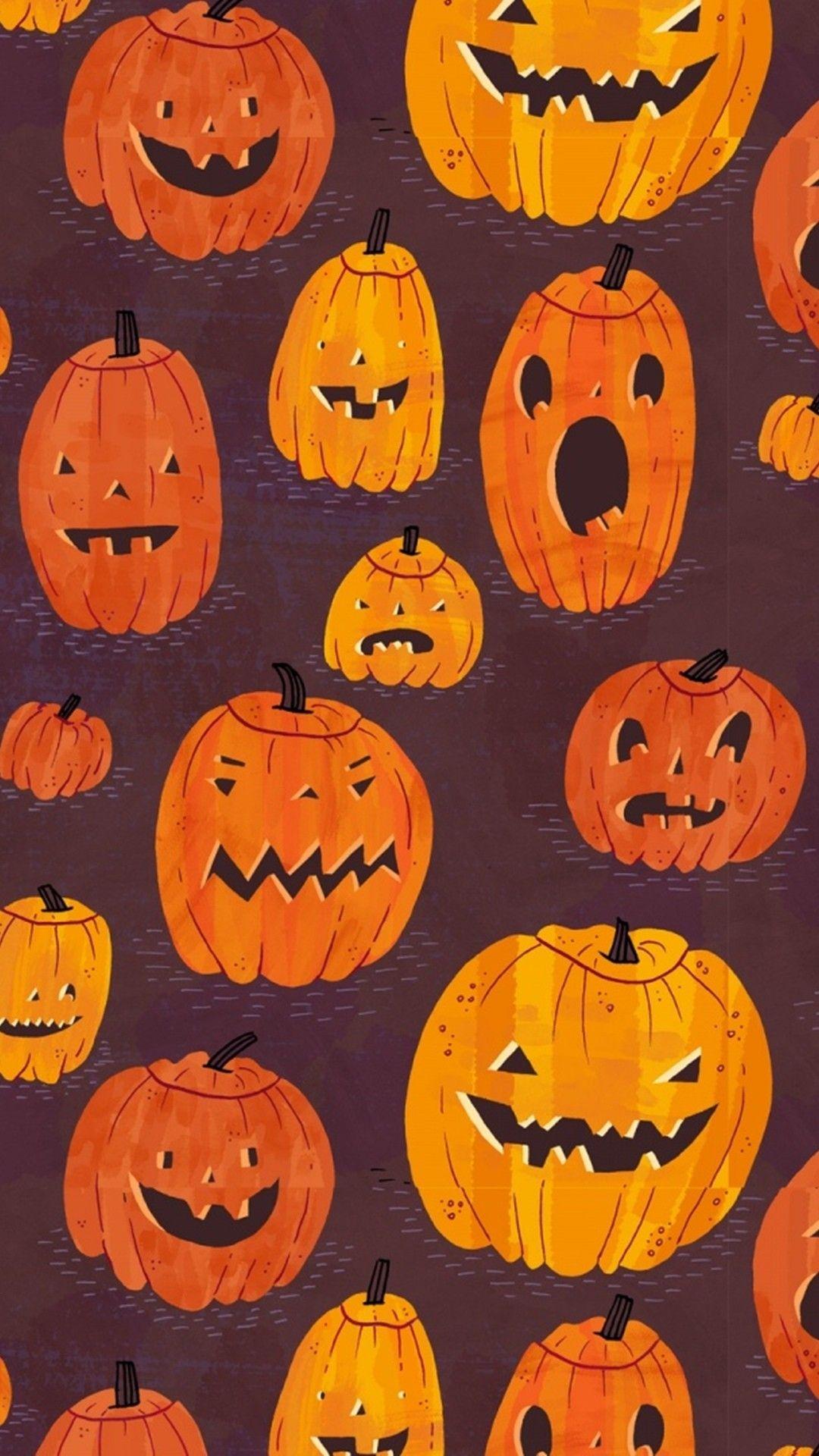 1080x1920 Cute Halloween Wallpaper