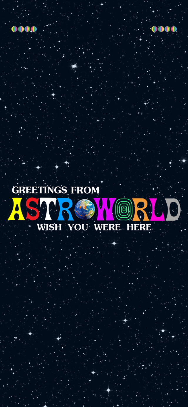 640x1386 Image] Astroworld iPhone X Wallpaper (Lock Screen) [1125 × 2436]