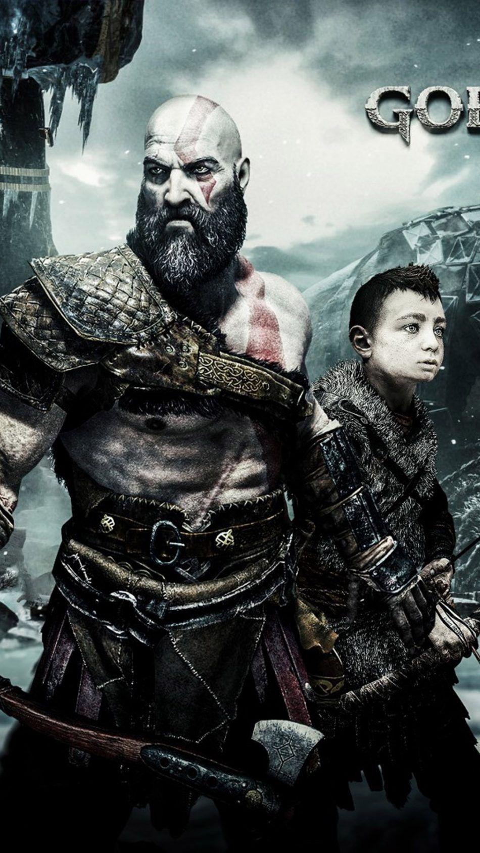 950x1689 Download Kratos & Atreus Together In God of War Free Pure 4K Ultra