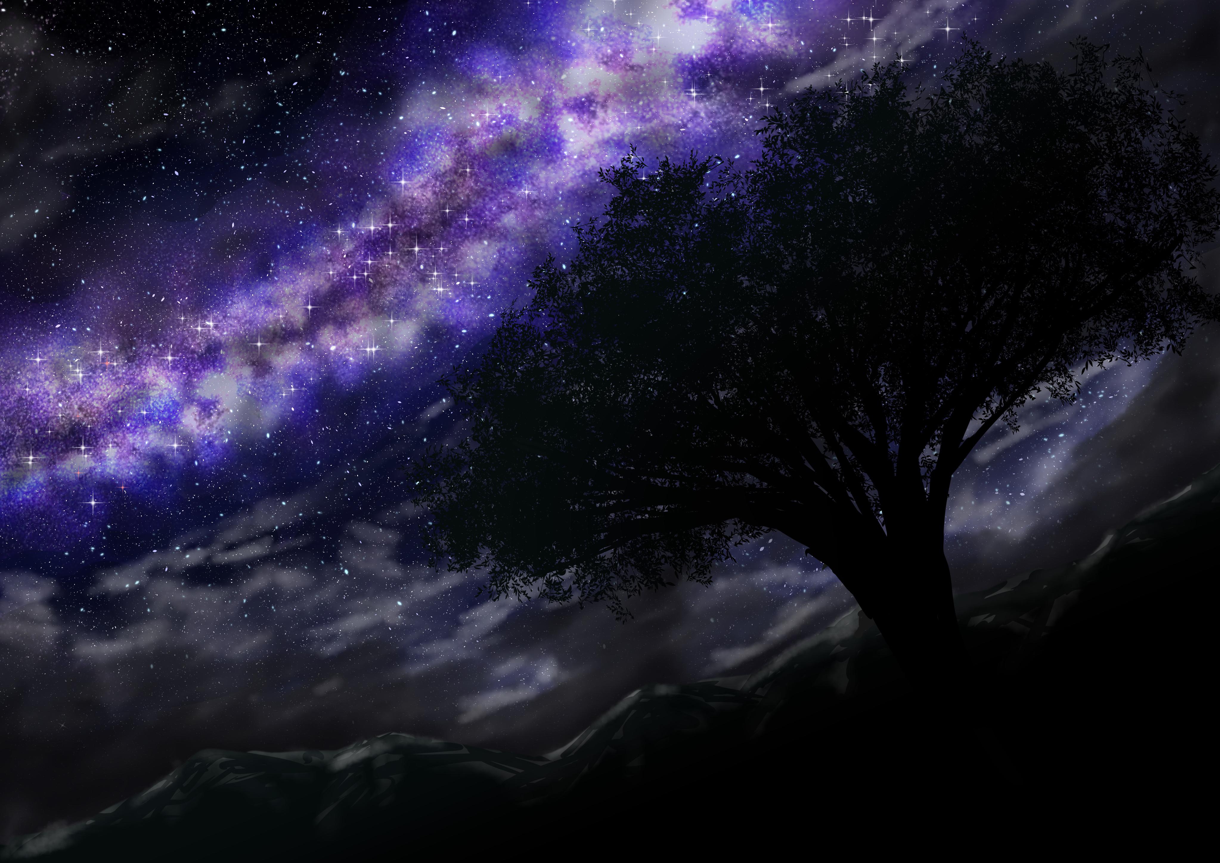 4093x2894 Starry Sky HD Wallpaper and Background
