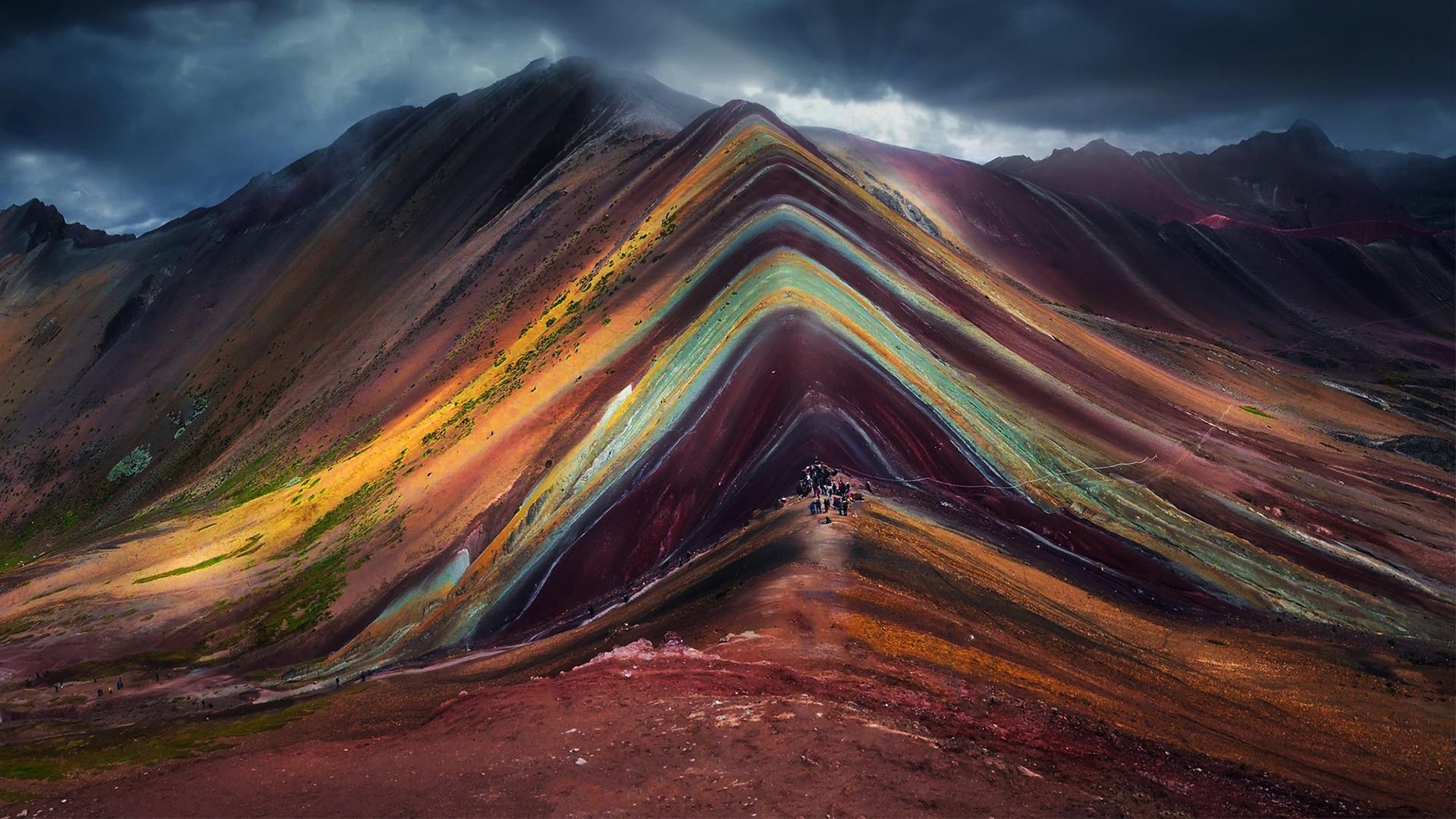 1920x1080 Colorful Mountain 1080P Laptop Full HD Wallpaper, HD Nature 4K Wallpaper, Image, Photo and Background