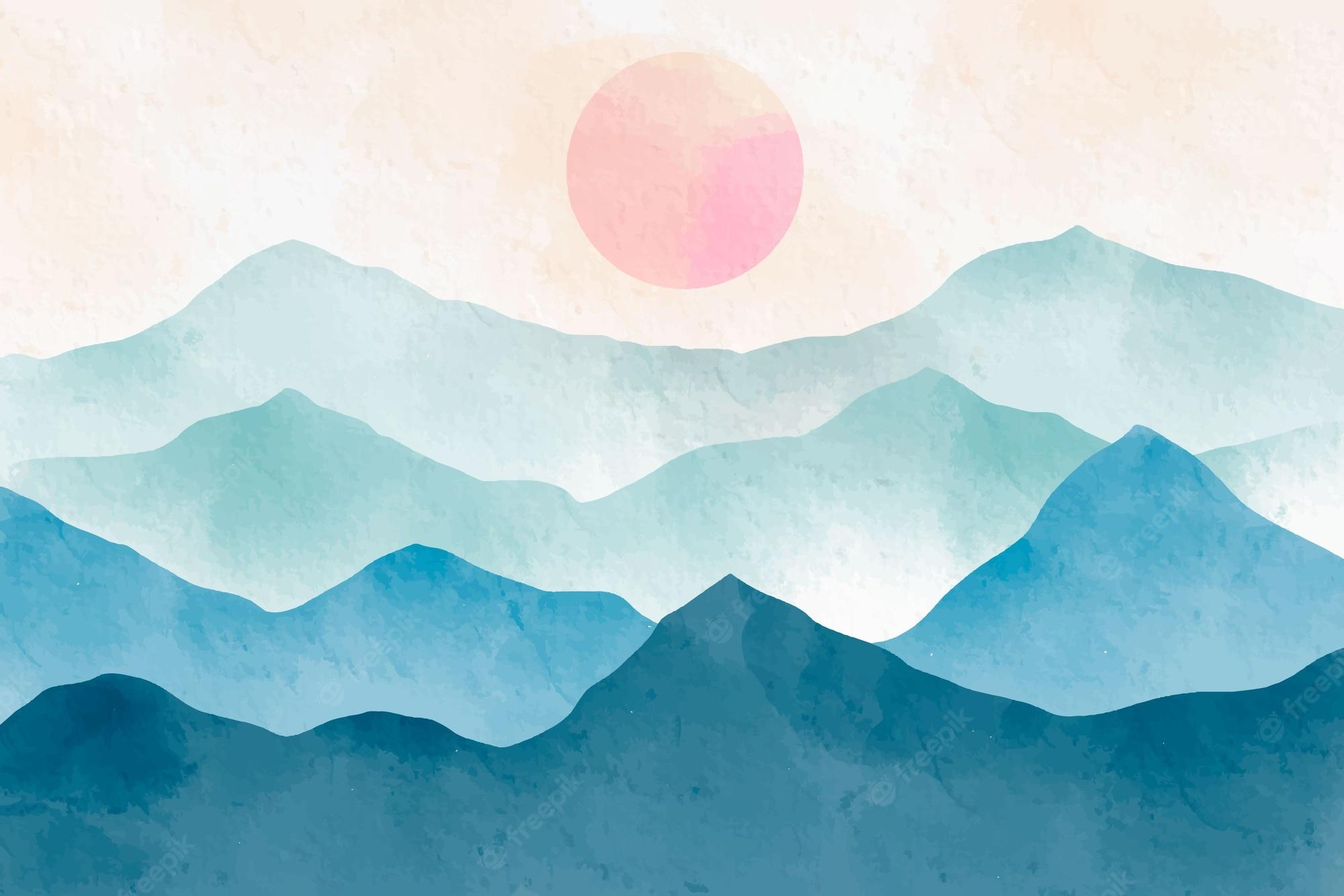 2000x1333 Mountain wallpaper Vectors & Illustrations for Free Download