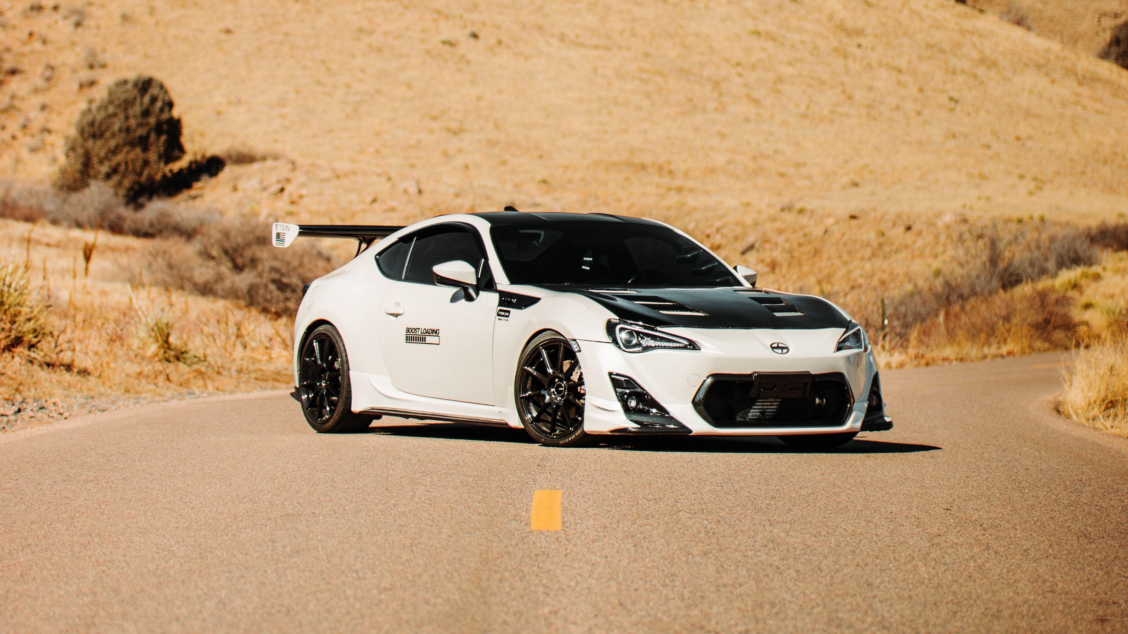 3840x2160 Download wallpaper 3840x2160 toyota gt toyota, sports car, car, white, road, hills 4k uhd 16:9 HD background