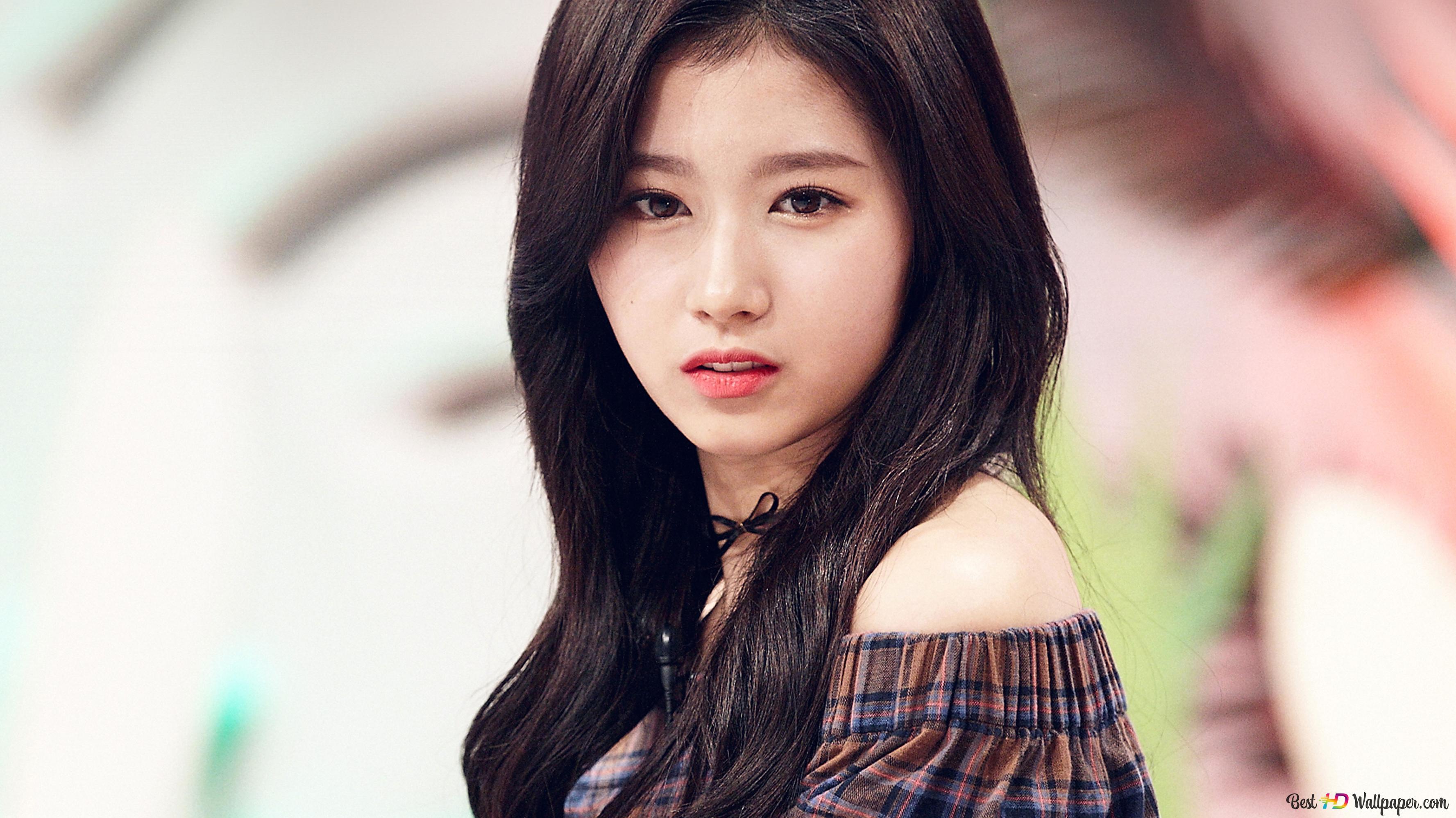 3554x1999 Gorgeous Sana From 'Twice' (K Pop Band) 4K Wallpaper Download