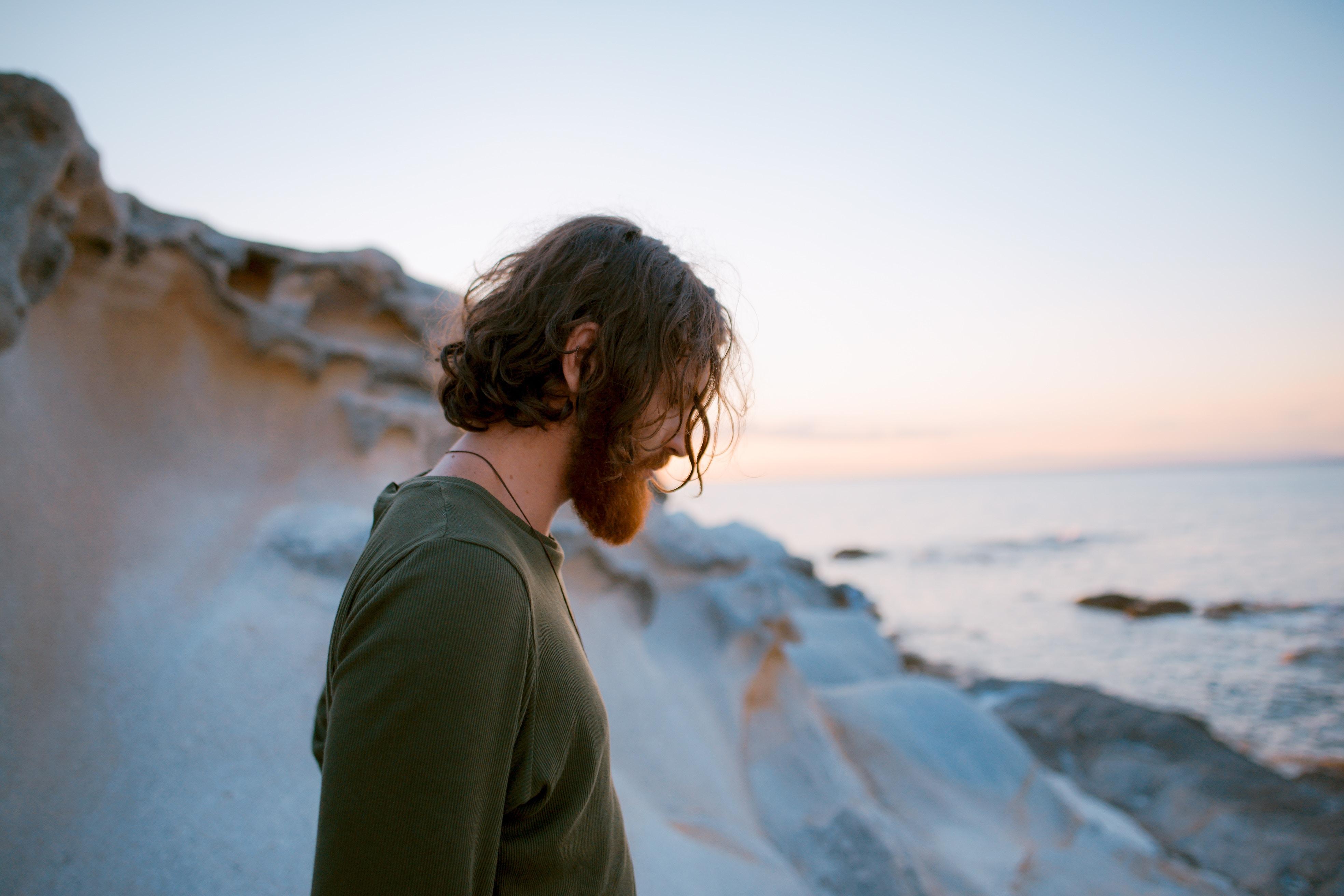 3936x2624 3936x2624 male, PNG image, sunset, man, looking down, sea side, beard, shore, sunlight, guy, wanderer, meditation, nomad, hipster, coastal, shoreline, greece, coast, sea, young male, orange beach Gallery HD Wallpaper