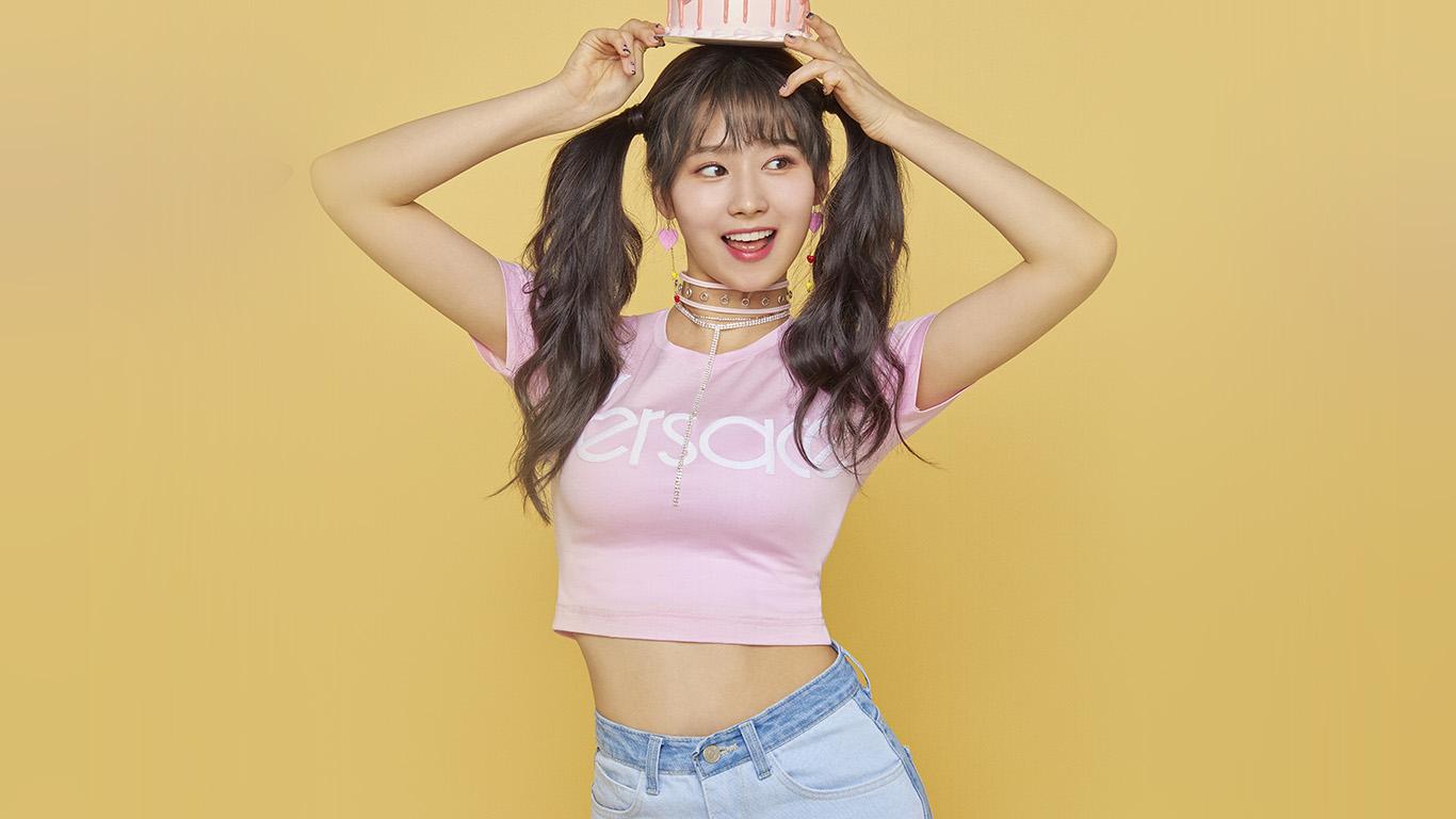 1366x768 wallpaper for desktop, laptop. girl kpop twice sana cute birthday