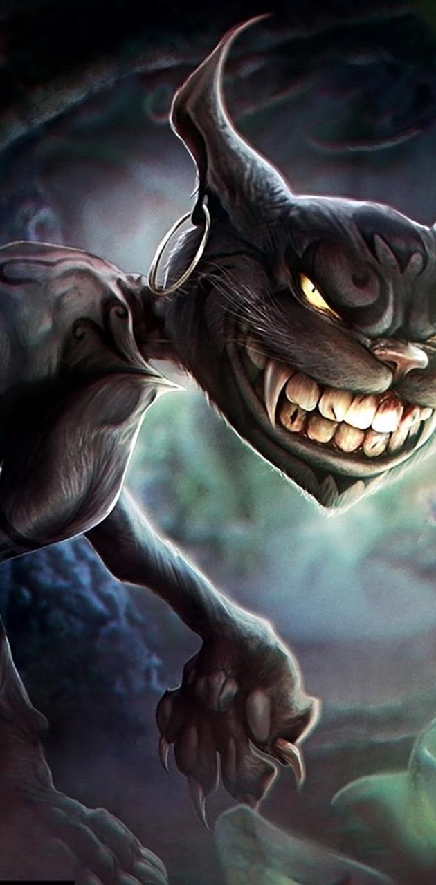 630x1280 Cheshire Cat wallpaper