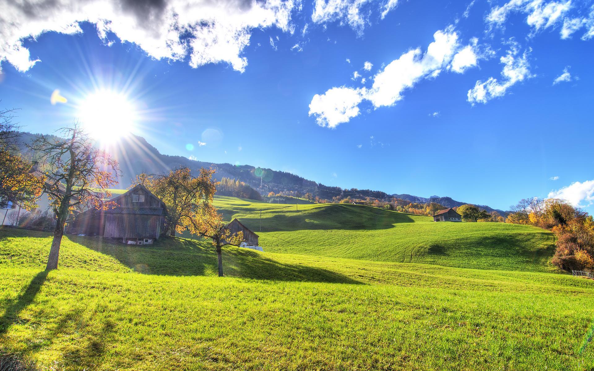 1920x1200 Warm autumn wallpaper. Warm autumn