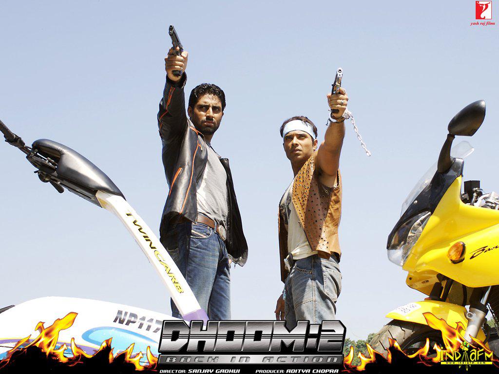 1024x768 Dhoom 2 2006 Wallpaper. Dhoom 2 2006 HD Image. Photo Abhishek Bachchanuday Chopra