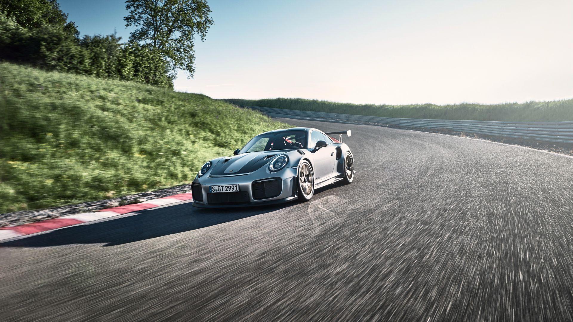 1920x1080 Desktop Wallpaper Porsche 911 Gt Sports Car, Running, HD Image, Picture, Background, 08f261