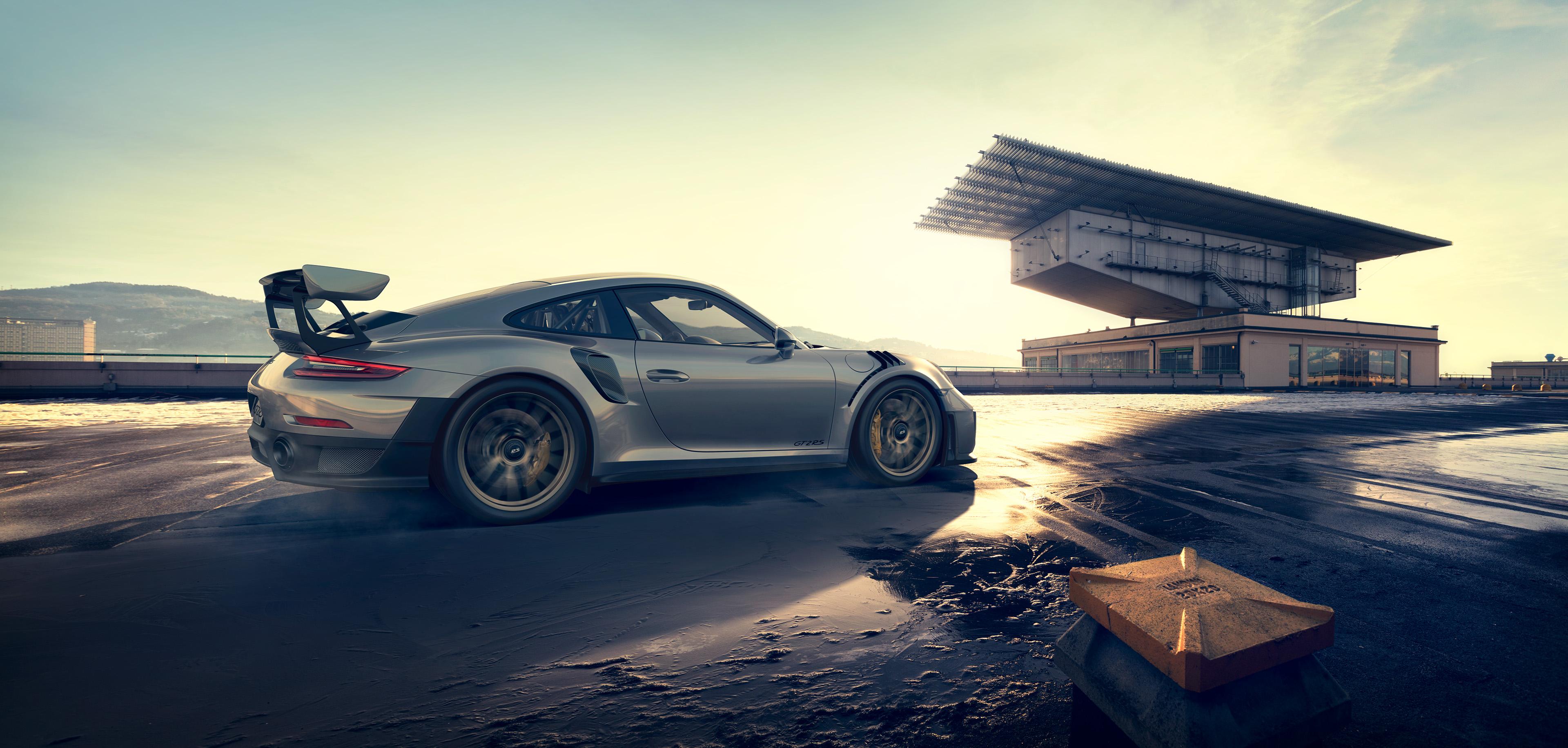 3840x1832 Porsche 911 GT2 RS 1080P, 2k, 4k HD wallpaper, background free download