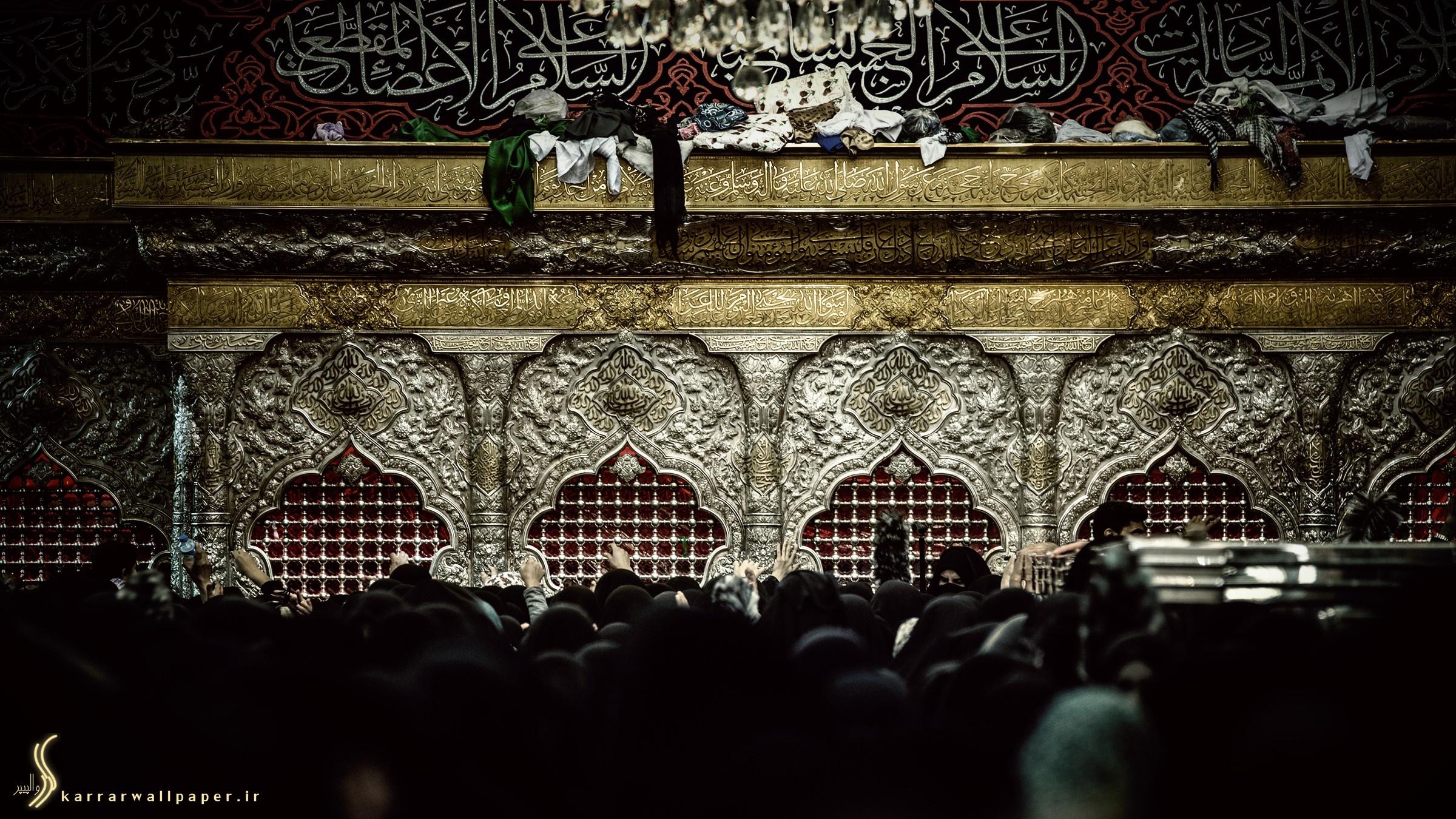2400x1350 imam hussain karbobala Gallery HD Wallpaper