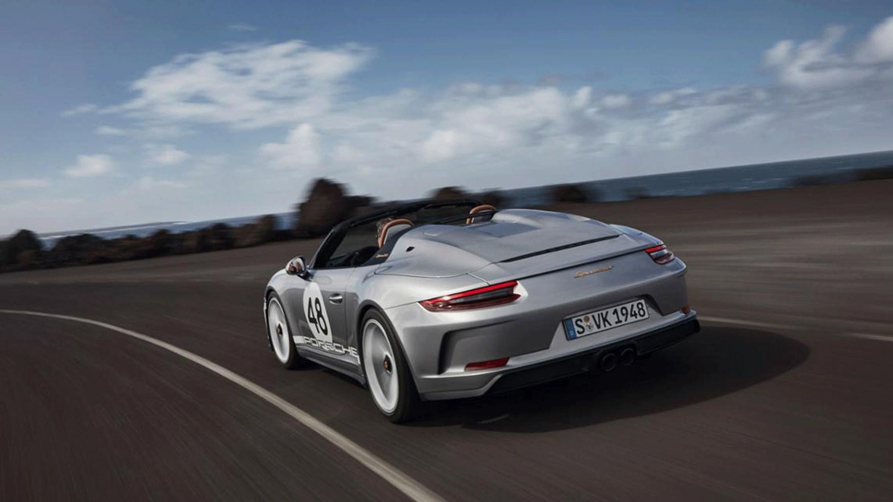 1752x985 Porsche 911 Speedster: UK specs and price of limited 991.2 revealed