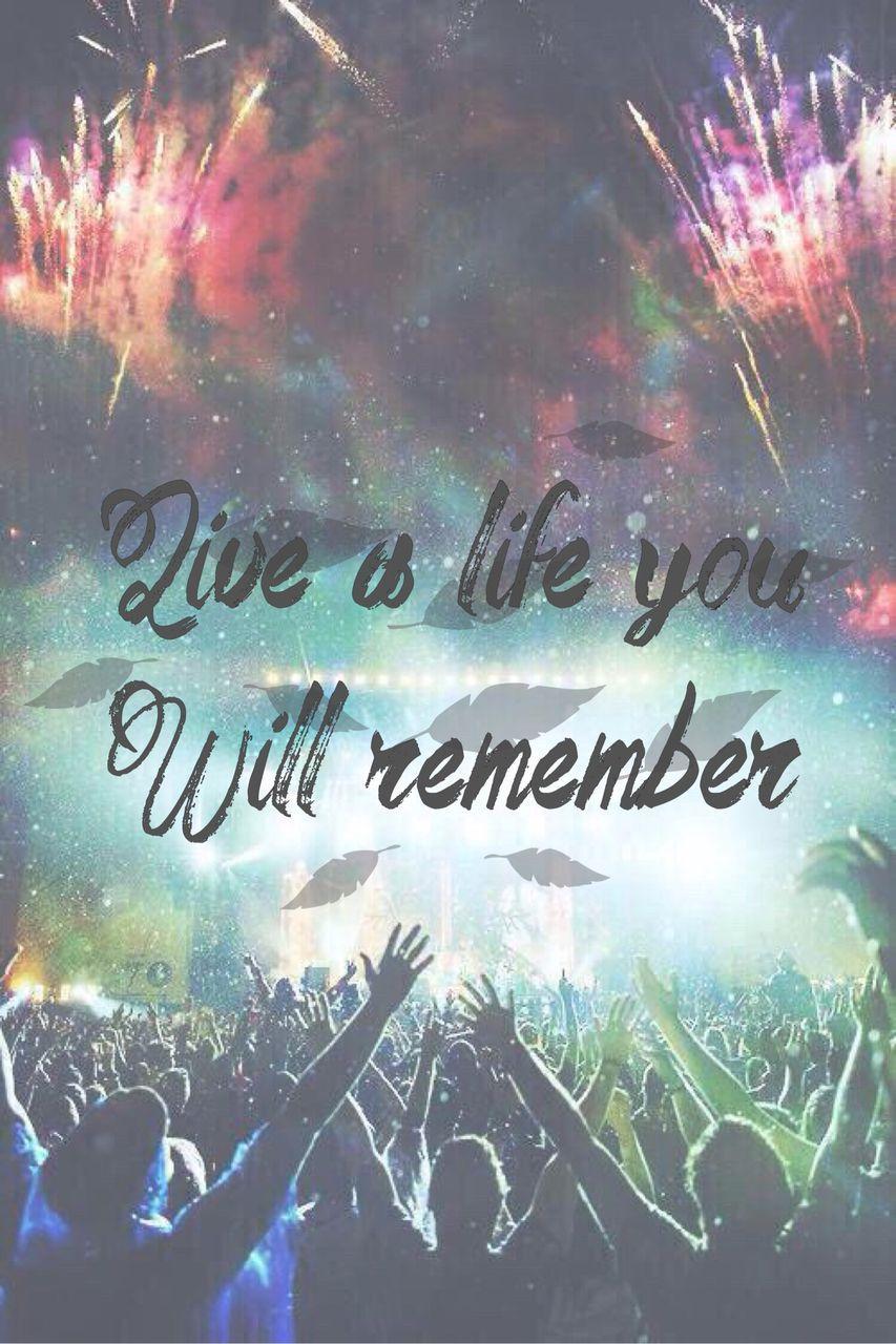 853x1280 Live A Life You Will Remember Wallpaper