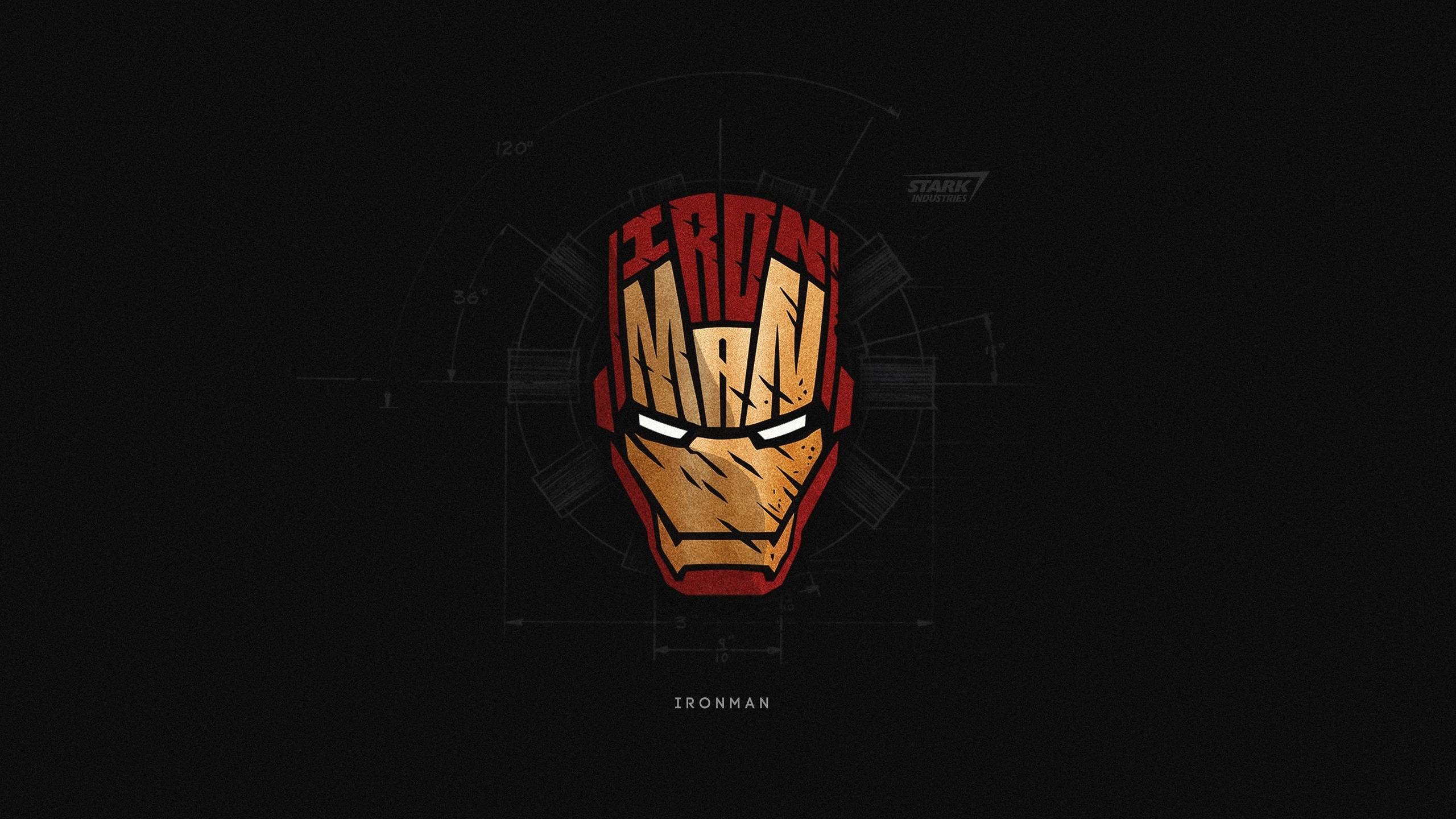 2560x1440 Iron Man HD WallpaperK Background