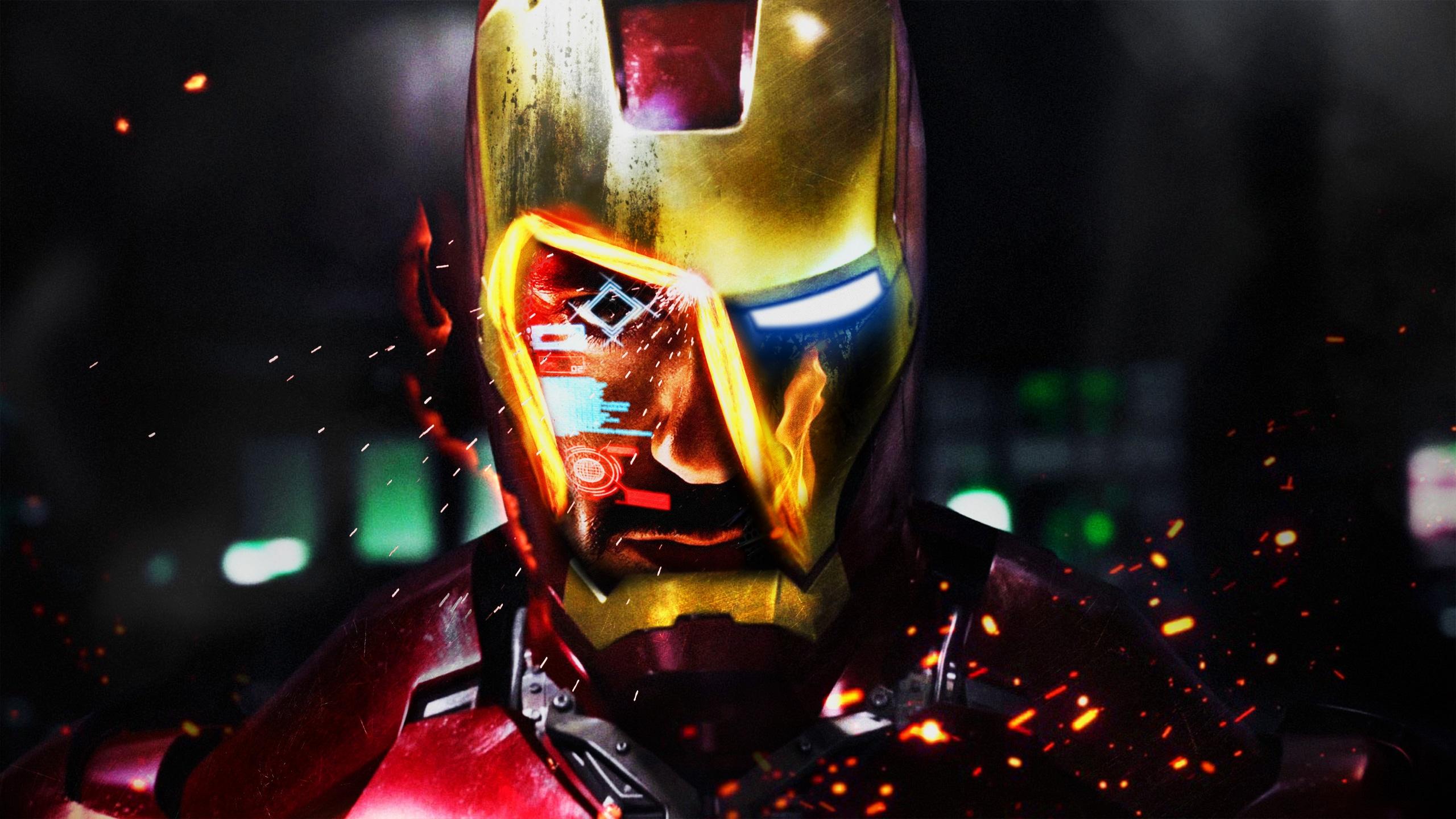 2560x1440 Wallpaper / iron man, superheroes, hd, 4k, artist, artwork, digital art free download