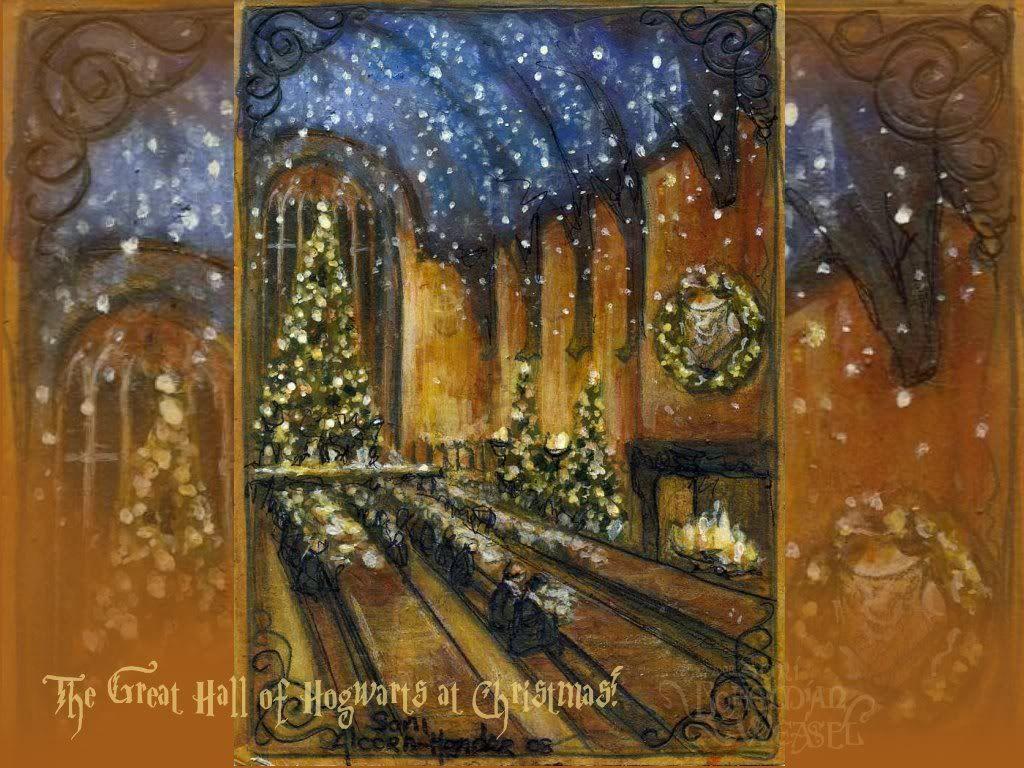 1024x768 Harry Potter Christmas Wallpaper Wallpaper Collections