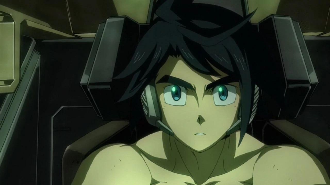 1280x720 Mikazuki Augus Senshi Gundam: Tekketsu no Orphans Anime Image Board