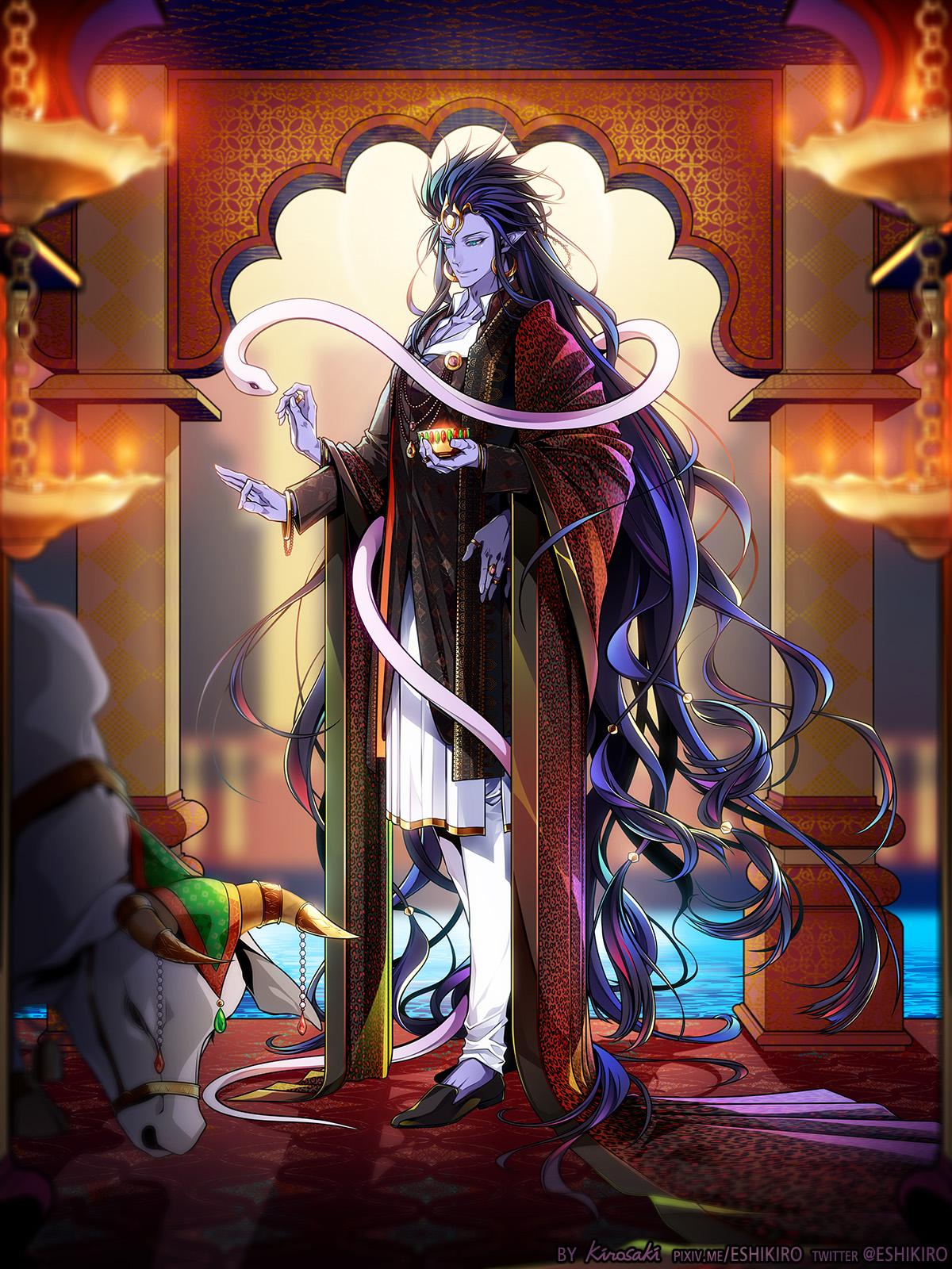 1200x1600 Shiva (Shingeki no Bahamut) Anime Image Board