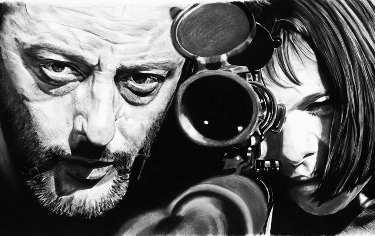 1280x804 Jean Reno & Natalie Portman wallpaper. Jean Reno & Natalie Portman
