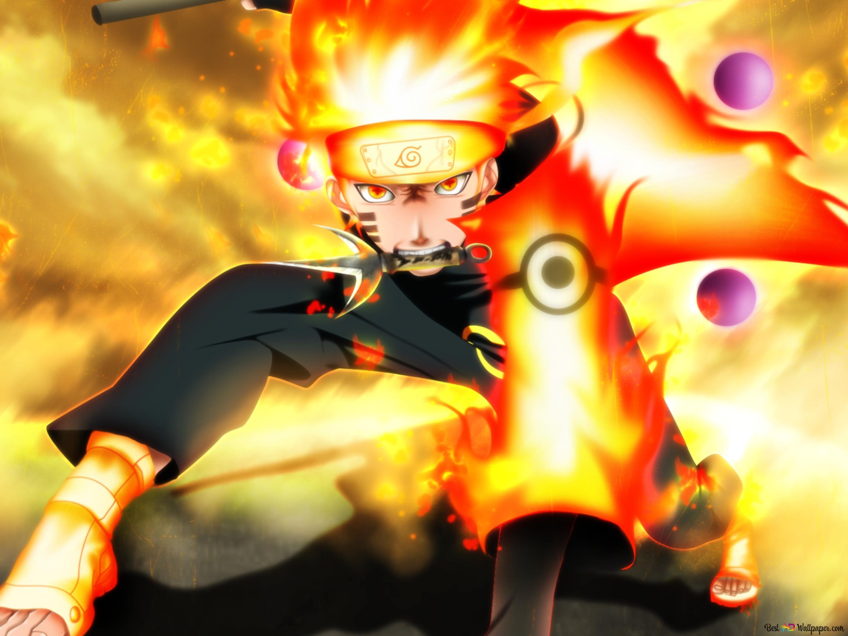 2800x2100 Naruto Uzumaki Sage Mode 4K wallpaper download