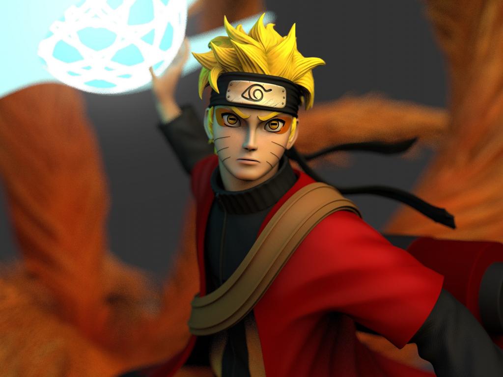 1024x768 Wallpaper anime, naruto uzumaki desktop wallpaper, HD image, picture, background, 9e5a9c