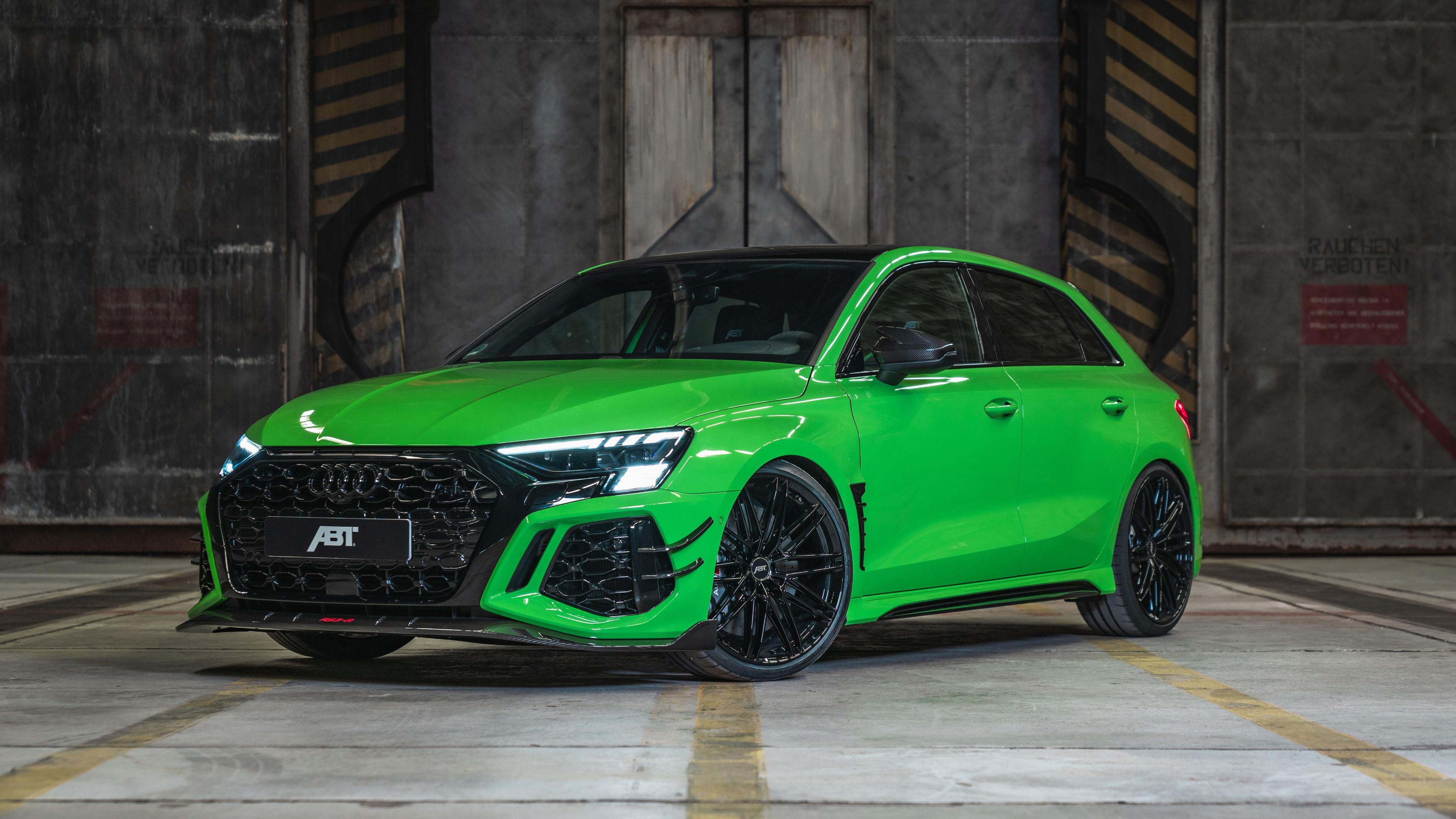 3840x2160 ABT RS3 R Wallpaper 4K, Audi Tuning, Audi RS3 Sportback