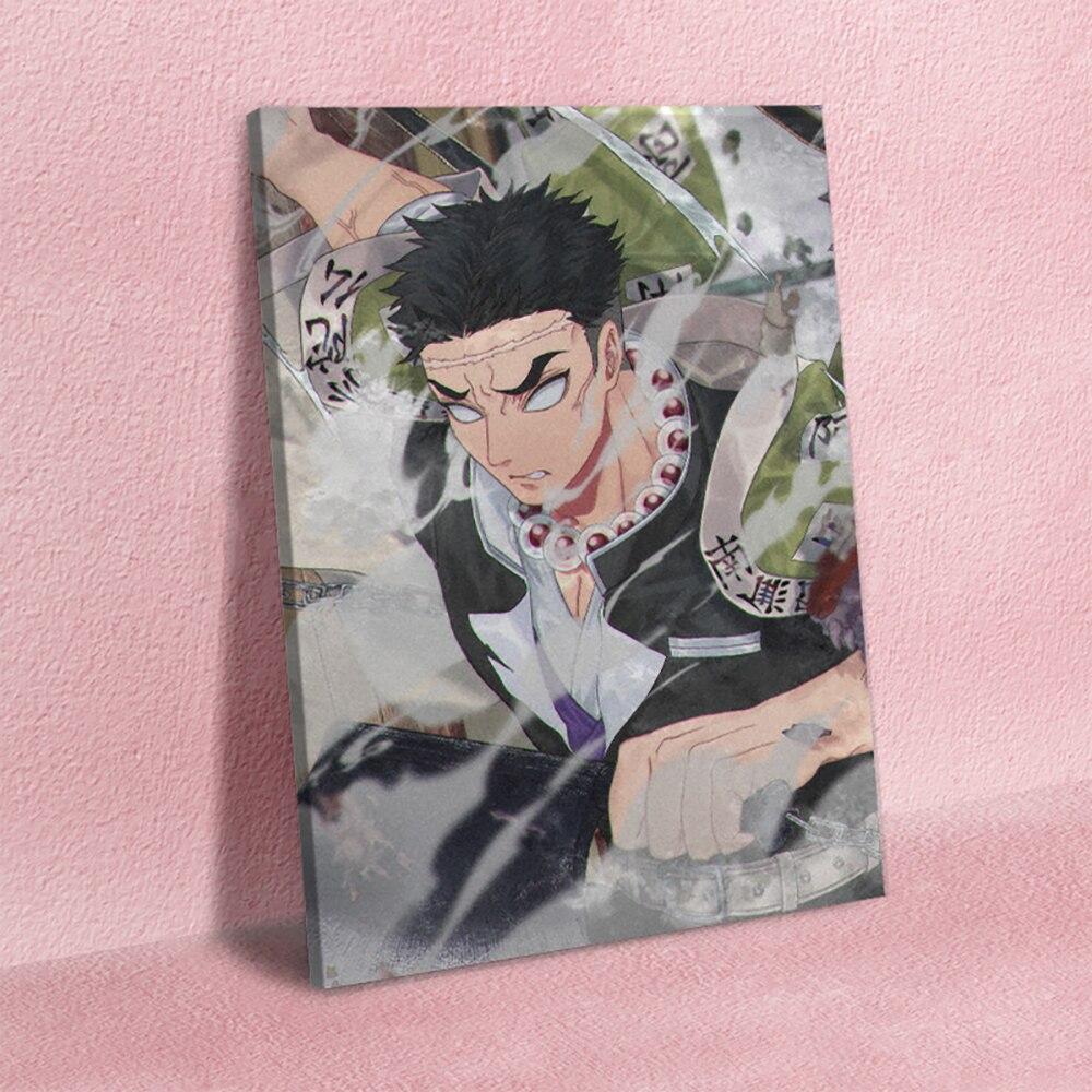 1000x1000 Prints Modular Picture Wall Art Poster Gyomei Himejima Kimetsu No Yaiba Nordic Style Canvas Painting For Living Room Home Decor. Painting & Calligraphy
