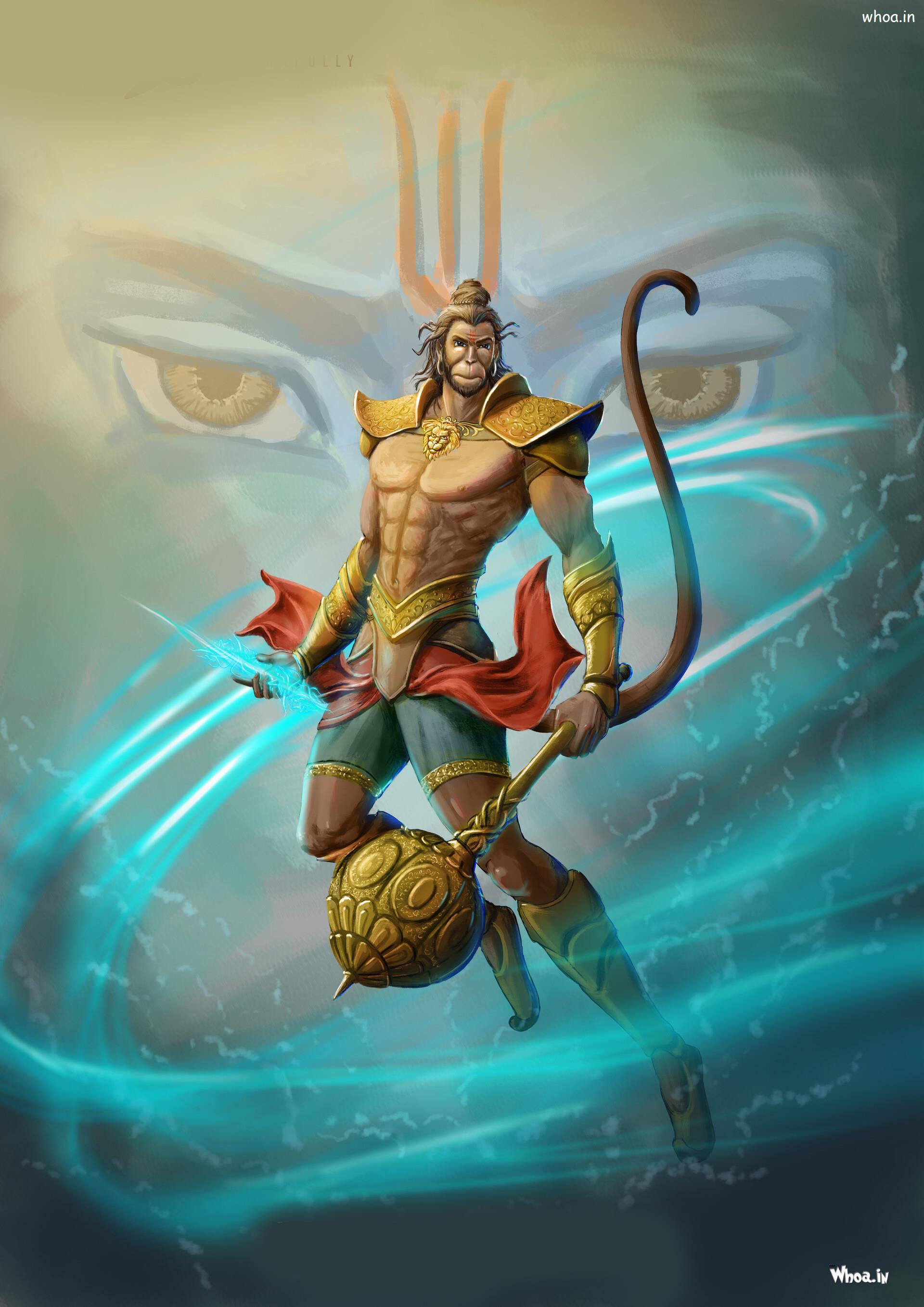 1920x2715 Latest New Lord Hanuman HD Wallpaper For Your Mobile Phone