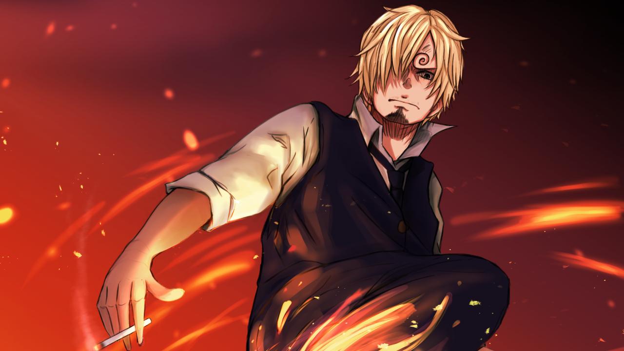 1280x720 Sanji Art One Piece 2022 720P Wallpaper, HD Anime 4K Wallpaper, Image, Photo and Background