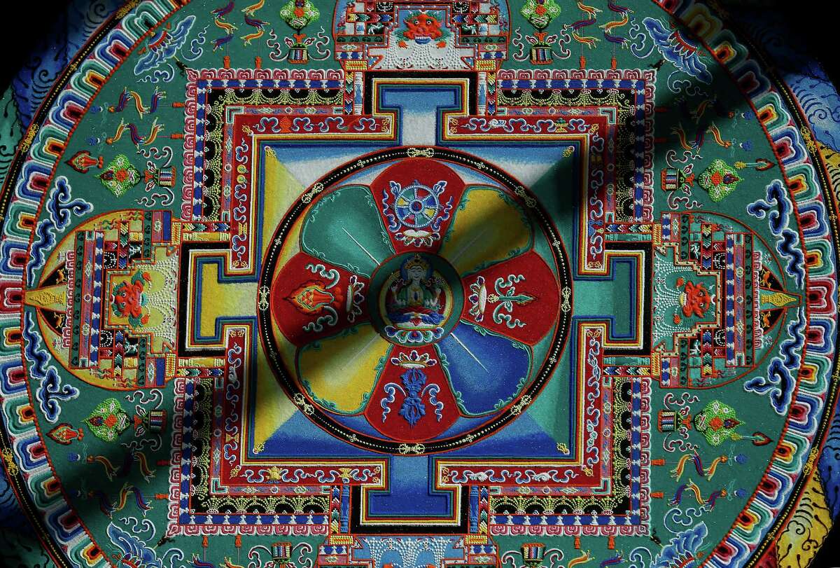 1200x811 Drepung Loseling Monastery monks created a mandala sand painting at UTSA during the week of Nov. 2016