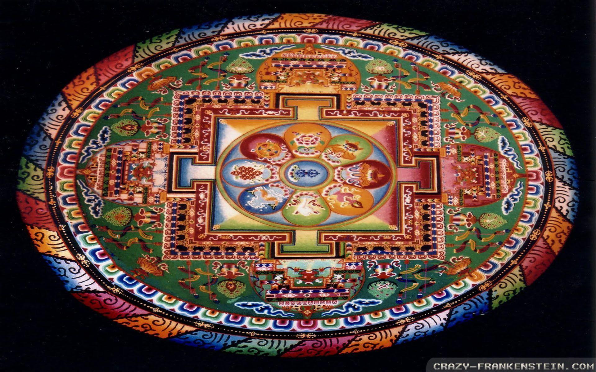 1920x1200 Buddhist Mandala Wallpaper