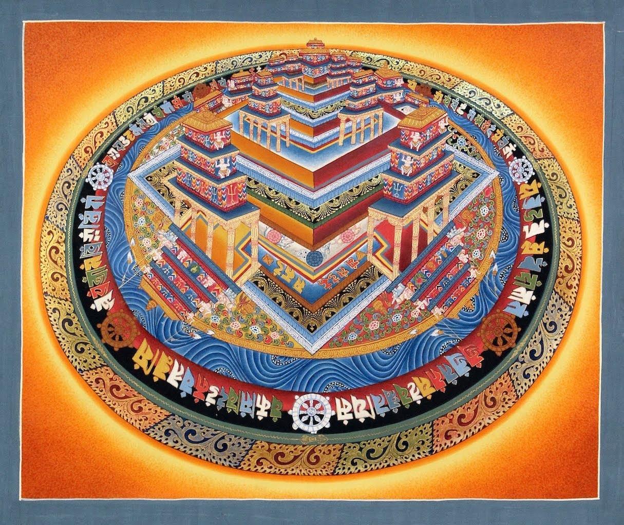 1215x1024 Tibetan Mandala