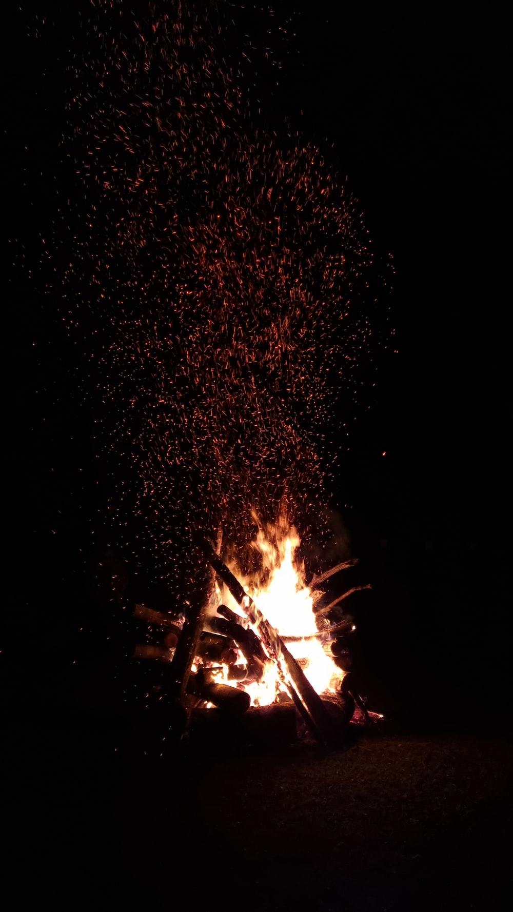 1000x1778 Fire Background Image: Download HD Background