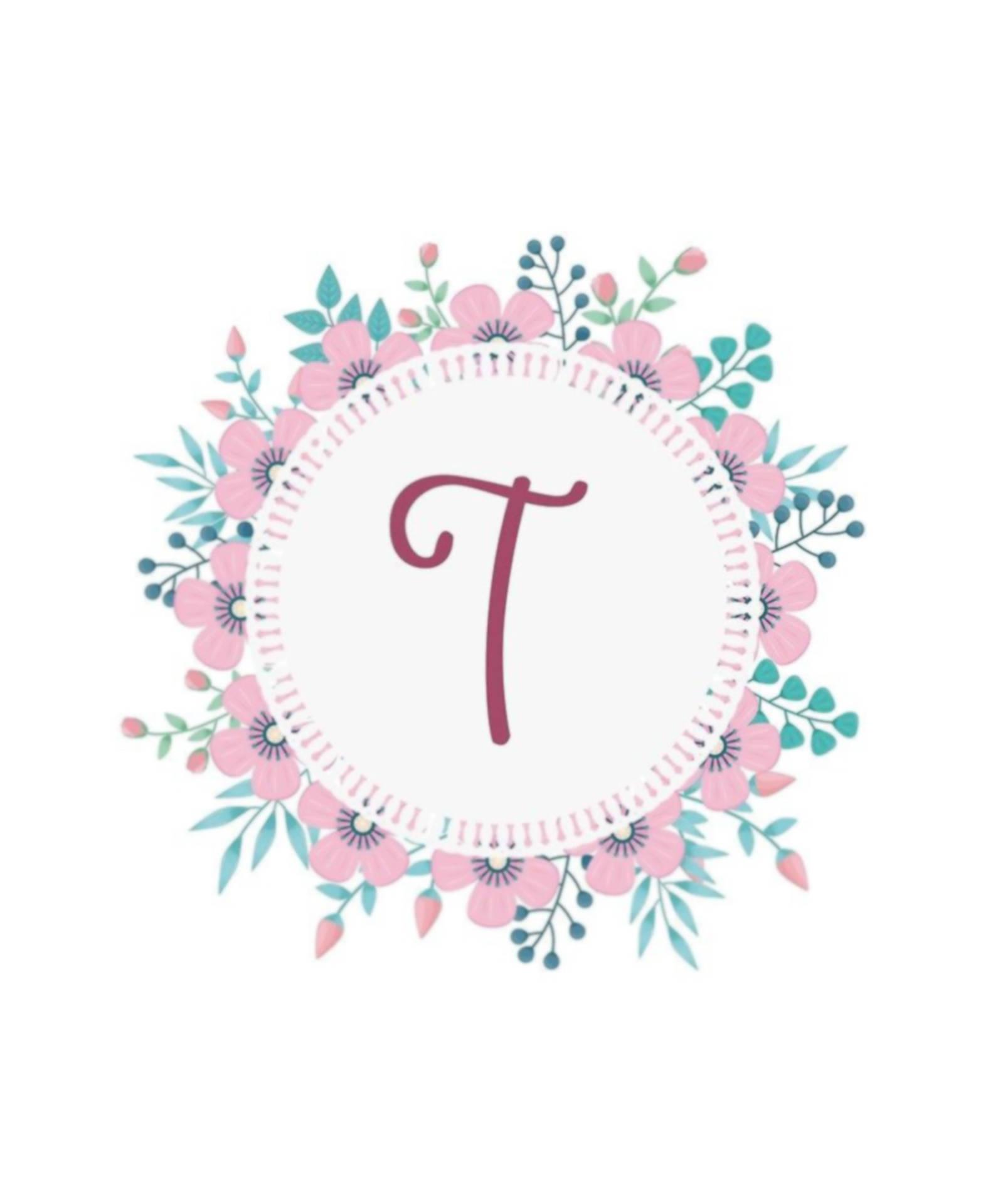 1599x1920 Download Letter T Monogram Wallpaper