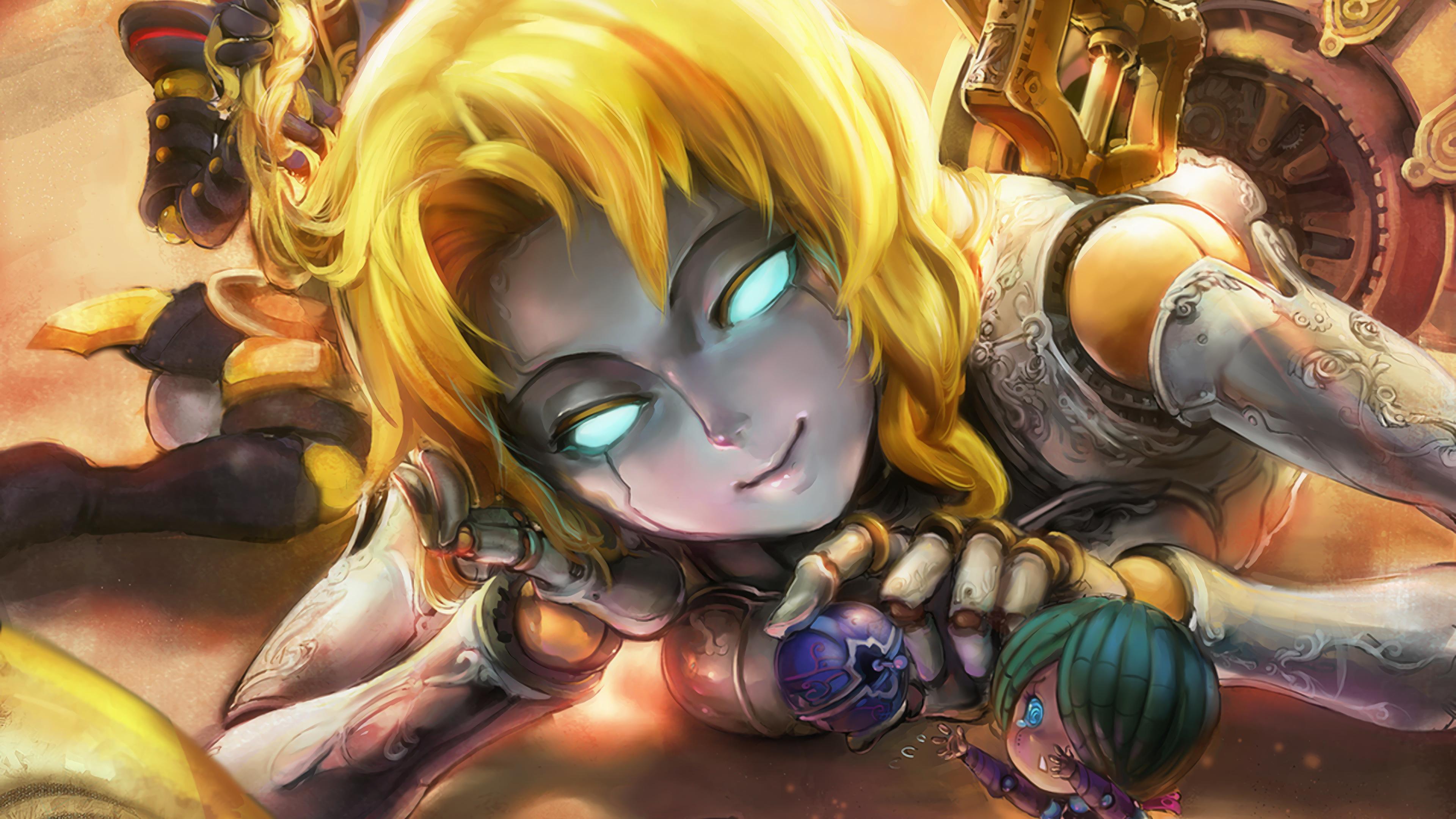 3840x2160 Wallpaper 4k Orianna League of Legends LoL lol Wallpaper