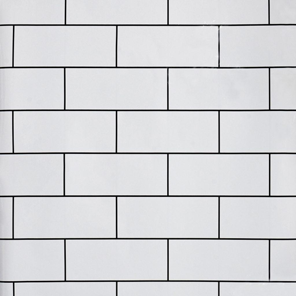 1024x1024 White Tiles Self Adhesive Contact Paper