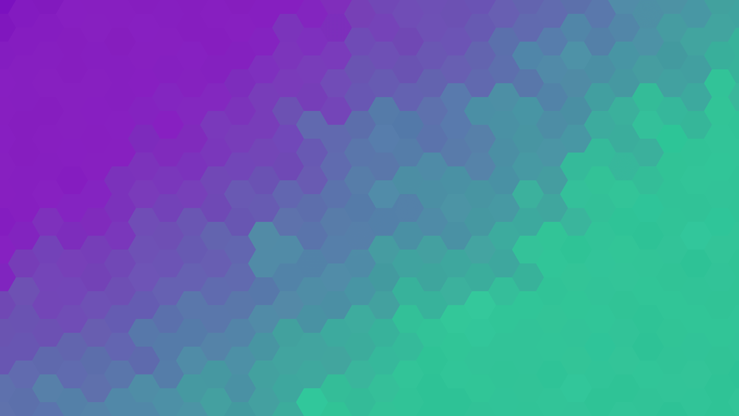 2560x1440 Wallpaper / abstract, hexagon, blue, green, purple free download