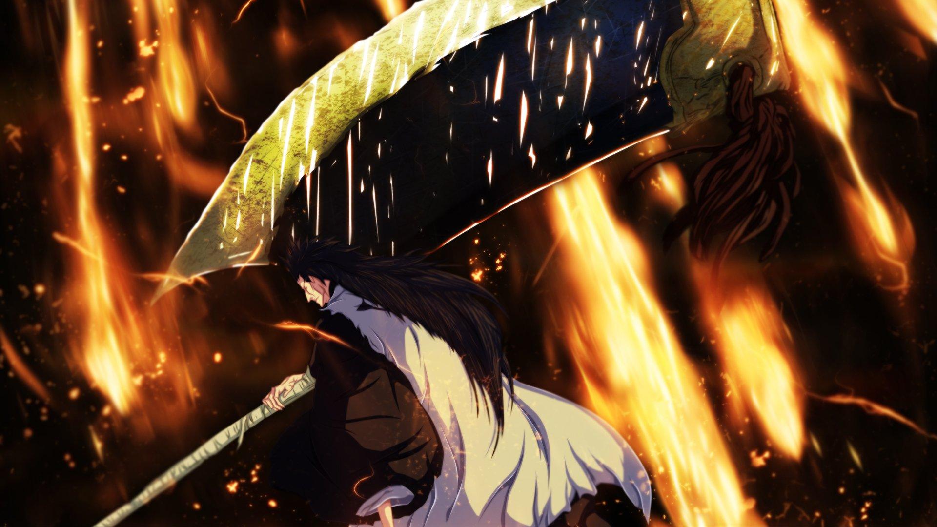1920x1080 zaraki, Kenpachi, Bankai Wallpaper HD / Desktop and Mobile Background