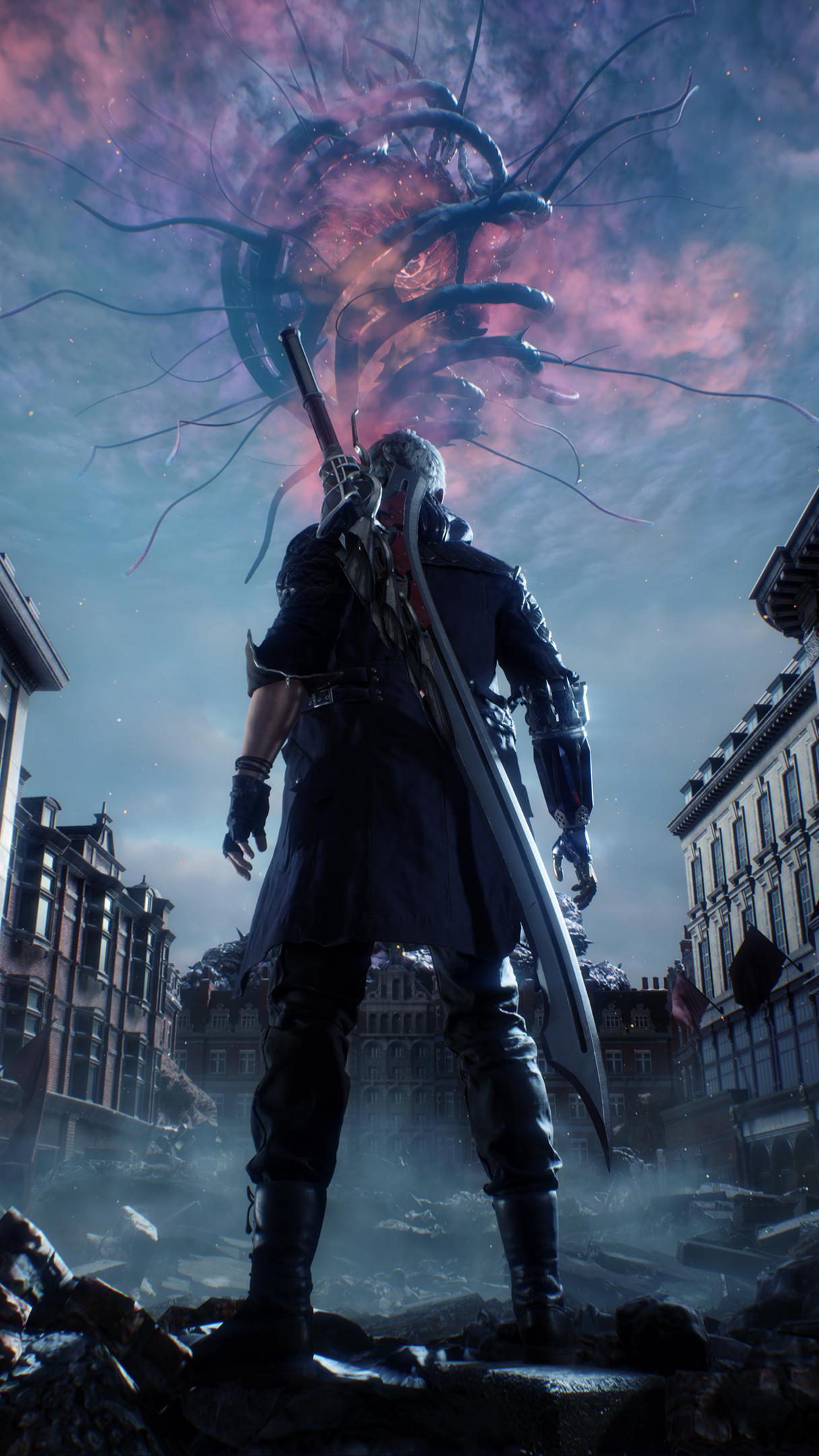 1214x2159 Dmc 5 wallpaper that is on my phone rn