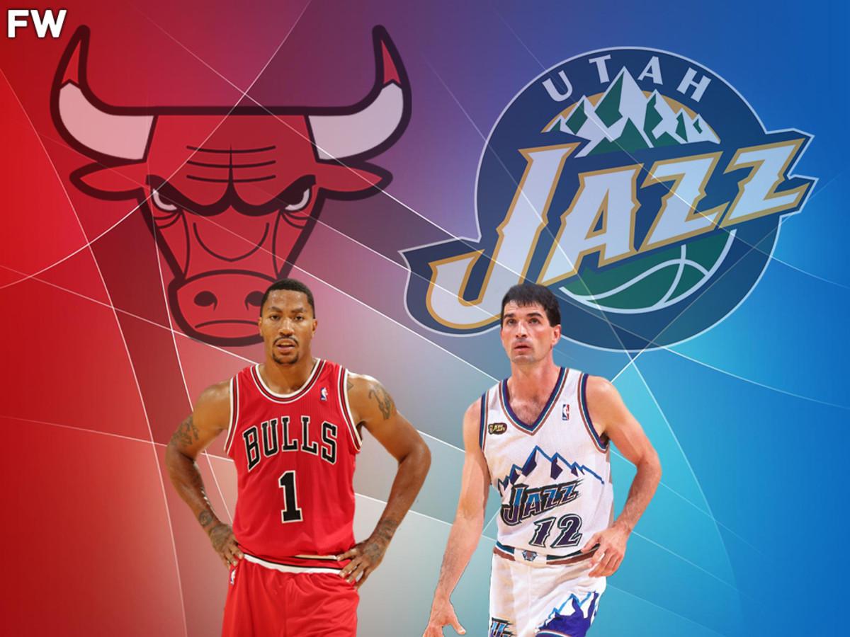 1200x900 All Time Bulls Team Vs. All Time Jazz Team: Michael Jordan And Scottie Pippen Against Old Rivals Karl Malone And John Stockton